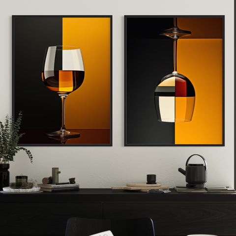 In Vino Veritas Bundle - Wandbild 2x