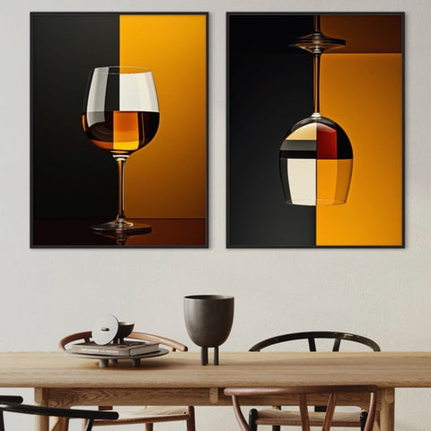 In Vino Veritas Bundle - Wandbild 2x