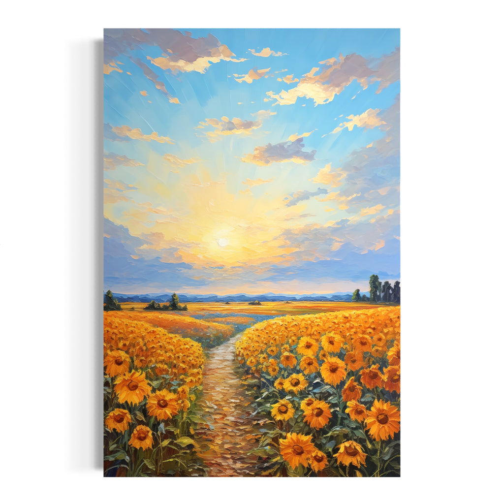 Path Of Sunflowers